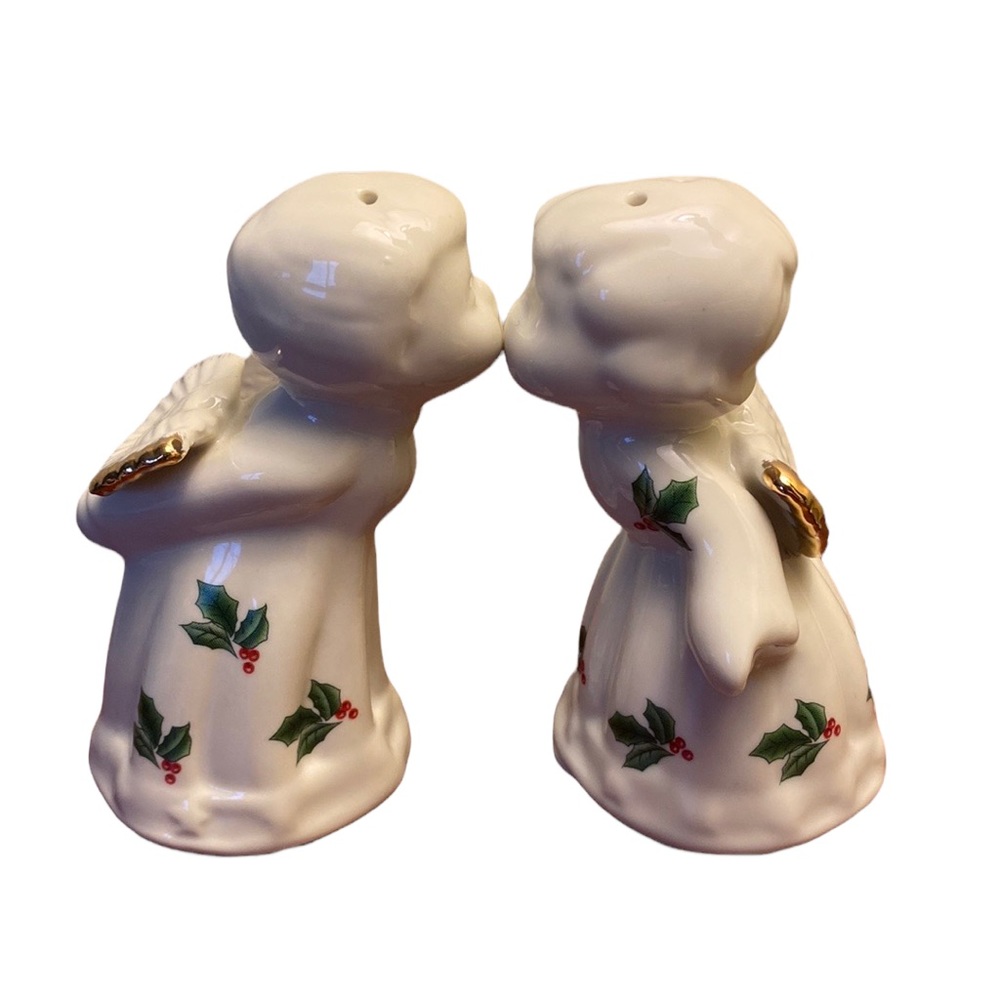Formalities By Baum Bros. Holiday Kissing Angel Salt & Pepper Shakers